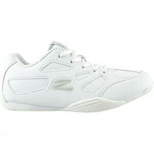 White Zephz girls cheerleading Athletic Sneakers size 1.5
